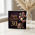 30th Birthday Card, Happy Birthday Balloons and Gifts Design