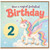 2nd Birthday Card, Magical Fantastical Unicorn Birthday Card