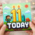 11th Birthday Card, Pixel Art Gaming Style Today Card
