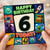6th Birthday Card, Happy Birthday Today Gamer Style Card