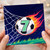 7th Birthday Card, Football Soccer Ball Design