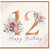 12th Birthday Card, Floral Happy Birthday Card