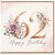 62nd Birthday Card, Floral Happy Birthday Card for Her