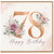 78th Birthday Card, Floral Happy Birthday Card