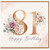81st Birthday Card, Floral Happy Birthday Card