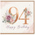 94th Birthday Card, Floral Happy Birthday Card