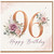 96th Birthday Card, Floral Happy Birthday Card for Her