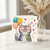 12th Birthday Card, Cute Cat with Balloons and Hearts
