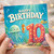 10th Birthday Card, Happy Birthday Underwater Sea Life Design