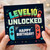 10th Birthday Card, Level 10 Unlocked Happy Birthday Gaming Card