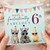 6th Birthday Card, Have a Fantastically Fabulous 6th Birthday Card