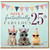 25th Birthday Card, Have a Fantastically Fabulous 25th Birthday Card