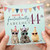 44th Birthday Card, Have a Fantastically Fabulous 44th Birthday Party Animals Card