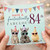 84th Birthday Card, Have a Fantastically Fabulous 84th Birthday Card