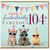 104th Birthday Card, Have a Fantastically Fabulous 104th Birthday Card