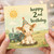 2nd Birthday Card, Cute Calf Farm Tractor Birthday Card
