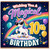 10th Birthday Card, Magical Unicorn Birthday Card