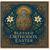 Blessed Orthodox Easter Card - Ornate Jewel-Style Egg with Lilies and Radiant Gold Detailing on Deep Blue - Elegant Religious Easter Greeting