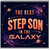 Step Son Birthday Card, The Best in the Galaxy Space Design