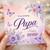 Papa Birthday Card, To an Amazing Papa Happy Birthday Floral Butterfly Card