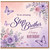 Step Brother Birthday Card, Floral Butterfly Happy Birthday Card