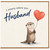 Husband Valentine's Card, I Otterly Adore You Otter Heart Balloon Card