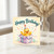 Birthday Card, Cute Duck in a Gift Box Happy Birthday Card
