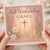 Ash Wednesday Grace Card - Begin the Season in Faith - Cross, Candles and Lilies Christian Greeting for Lent and Reflection