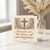 Ash Wednesday Religious Greeting Card - Remember and Return - Ornate Cross and Flourish Design for Start of Lent