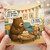 Birthday Card, Bear and Teddy Cake Party Card