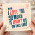 Birthday Card, I Love You So Much Card