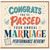 Birthday Card, Congrats You’ve Passed Your Annual Marriage Performance Review