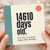 40th Birthday Card, Funny 14610 Days Old Birthday Card
