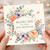 Birthday Card, Mazel Tov on Your Bat Mitzvah Card, Floral Jewish Celebration Card