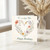 Birthday Card, Floral Heart Happy Birthday Card