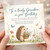 Birthday Card, Lovely Birthday Card with Hedgehog and Flowers