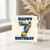 7th Birthday Card, Happy Birthday Building Blocks Design