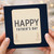 Birthday Card, Happy Day Card with Tie and Moustache Design