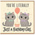 Birthday Card, Cute Cat Birthday Card for Her