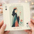 Birthday Card, Stylish Art Deco Birthday Card for Her
