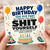 Birthday Card, Funny Rude Old Fart Birthday Card