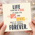 Birthday Card, Life Can Be a Dick Typography Card