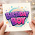 Birthday Card, Birthday Boy Card
