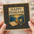 Happy Passover Card - Ornate Seder Design with Matzah, Wine Cup and Parting Sea Illustration - Jewish Holiday Greeting