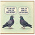 Birthday Card, Funny Rude Pigeon Joke Card for Birthday