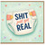 Birthday Card, Funny Baby Shower Card, Shit Just Got Real