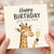 Birthday Card, Sassy Giraffe Birthday Card