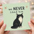 Birthday Card, We Never Liked Him Humorous Card