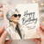 Birthday Card, Stylish Woman Happy Birthday Card
