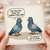 Birthday Card, Funny Pigeon Joke Card